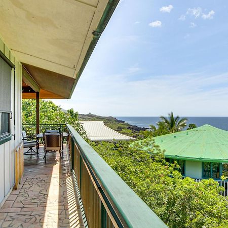 Ocean-View Bungalow Walk To Pebbles Beach! Hookena Экстерьер фото