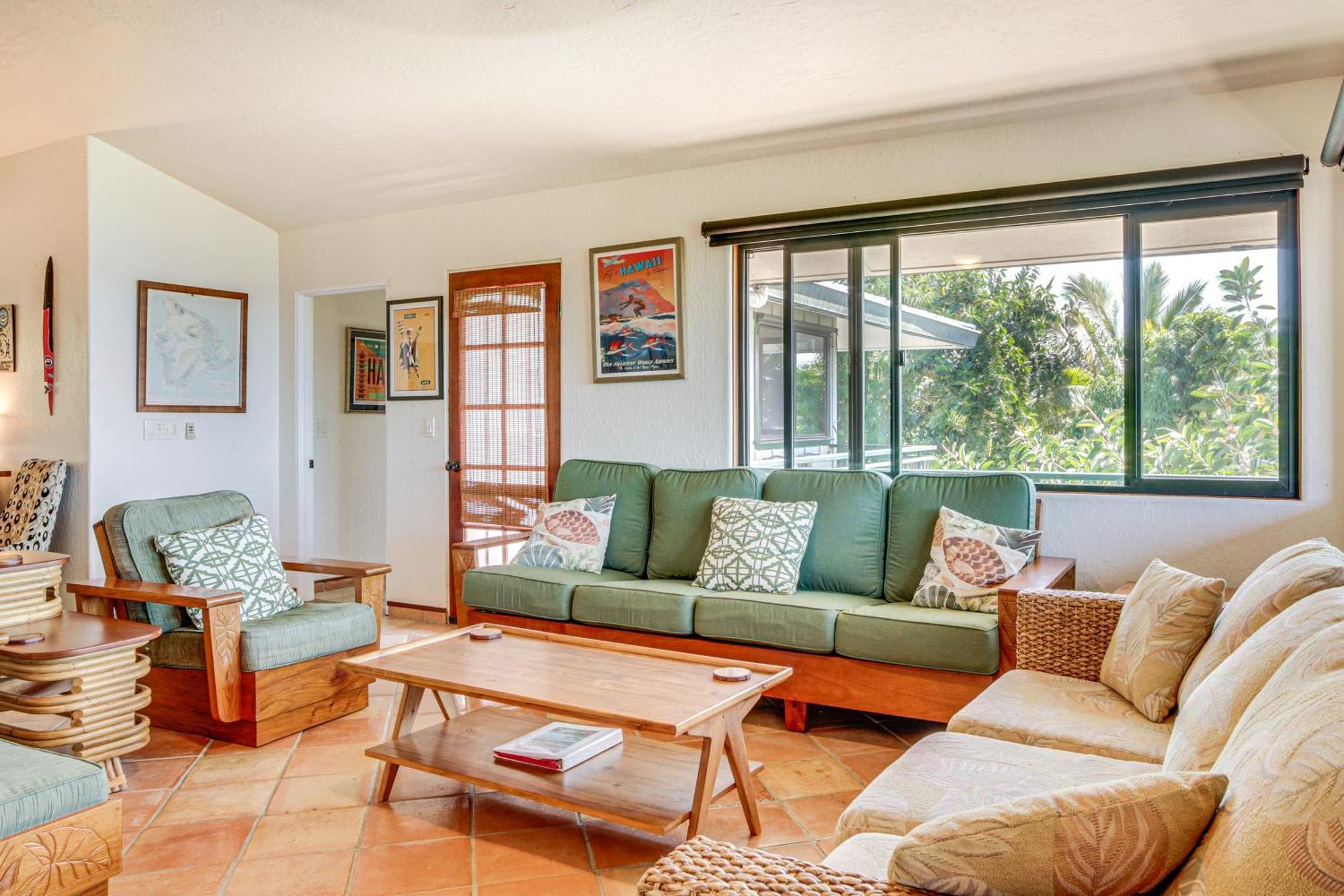 Ocean-View Bungalow Walk To Pebbles Beach! Hookena Экстерьер фото
